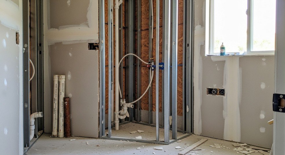 Bathroom remodeling plumbing Weston