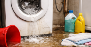 Flooding around appliances