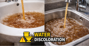 Water discoloration​ Weston FL